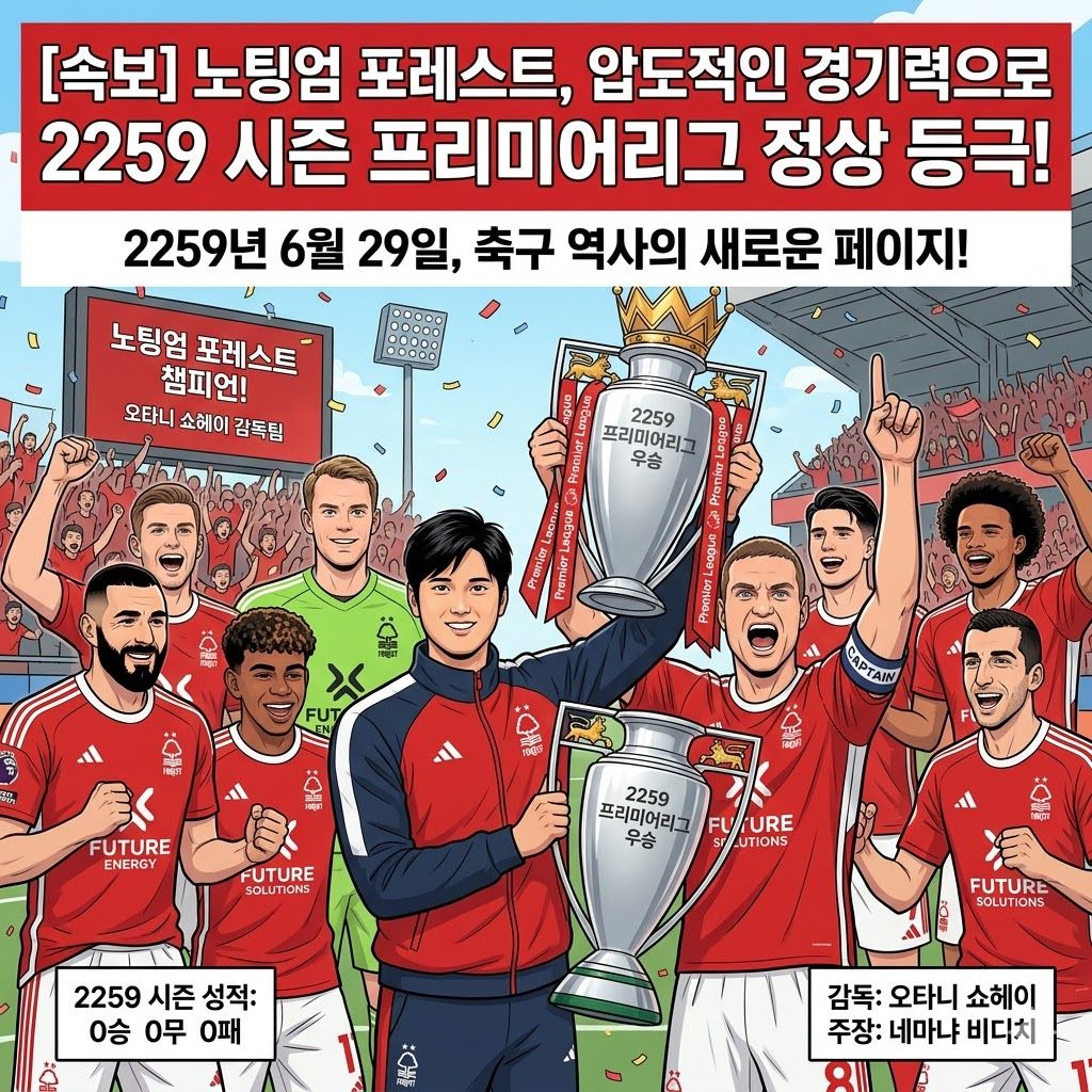 2259년, 노팅엄 포레스트가 역사를 쓰다!
